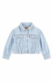 Kids' Bubble Denim Trucker Jacket