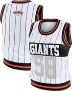 WEAR by Erin Andrews Women's WEAR by Erin Andrews  White San Francisco Giants Sporty Tank Top