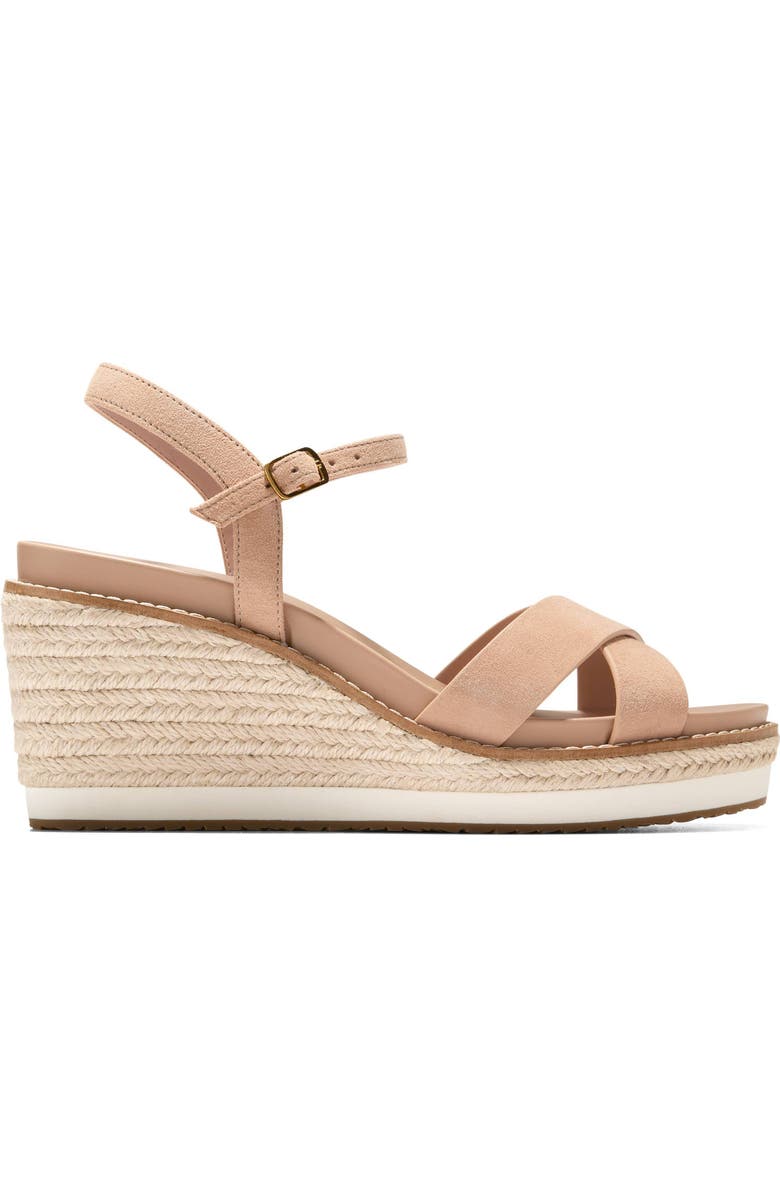 Cole Haan Silvee Espadrille Wedge Sandal, Alternate, color, Tuscan Sand Suede