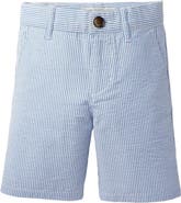 Hope & Henry Boys' Organic Cotton Seersucker Short, Infant