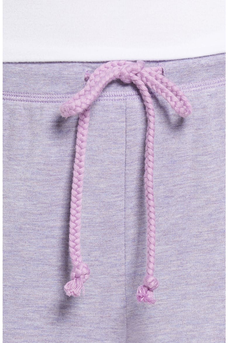 Fleece Joggers, Alternate, color, PURPLE SHEER HEATHER