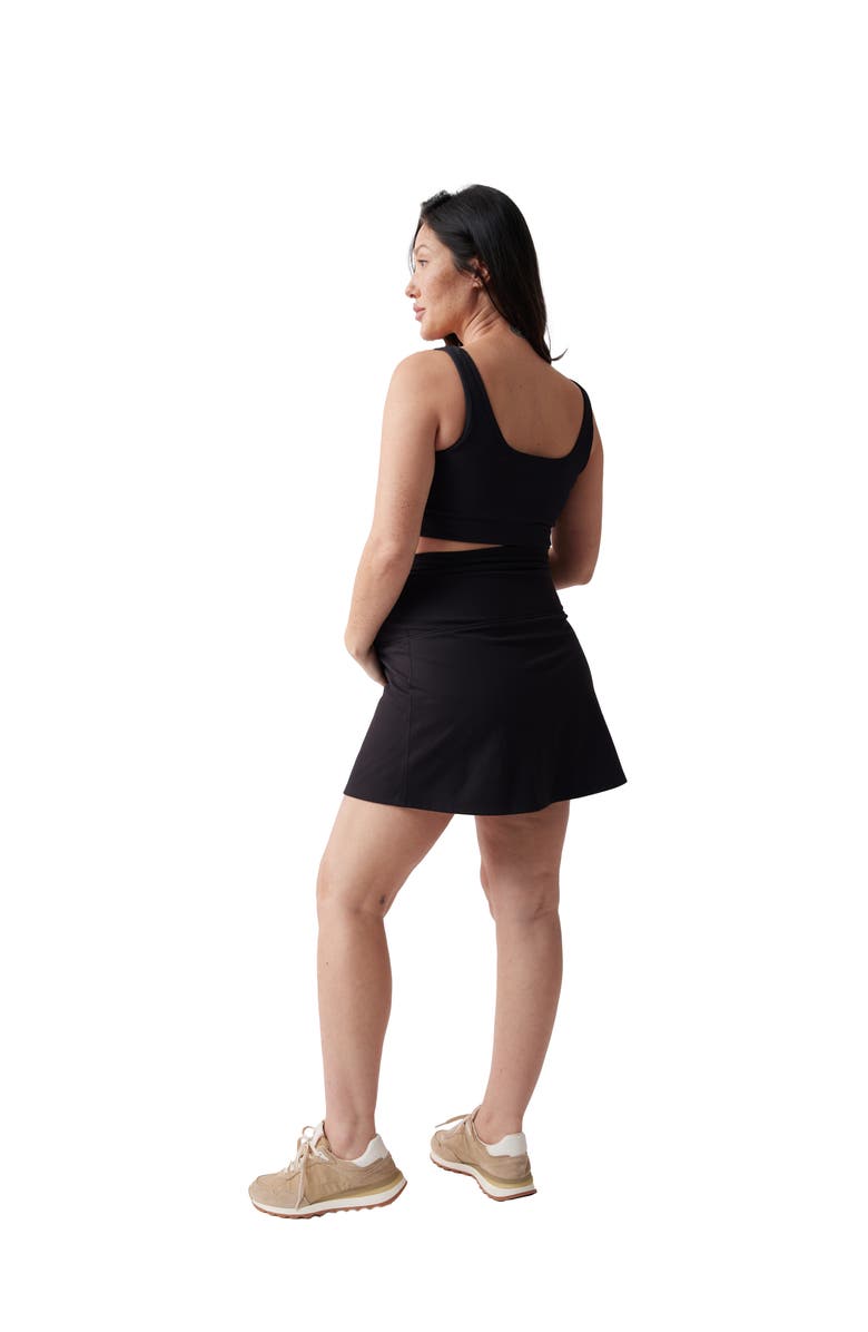 Ingrid & Isabel ACTIVE SKORT, Alternate, color, Black