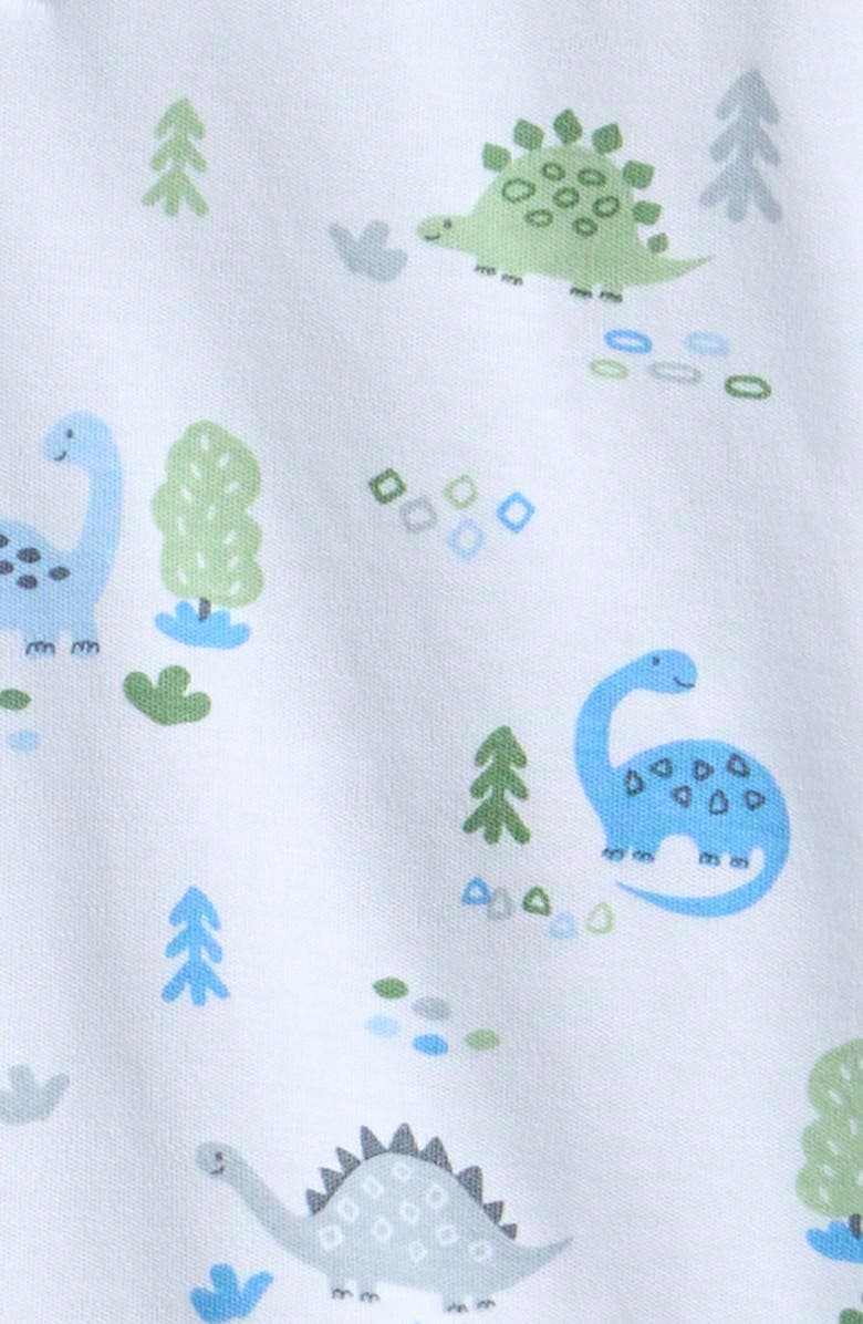 Kissy Kissy Short Polo Romper, Alternate, color, Multi