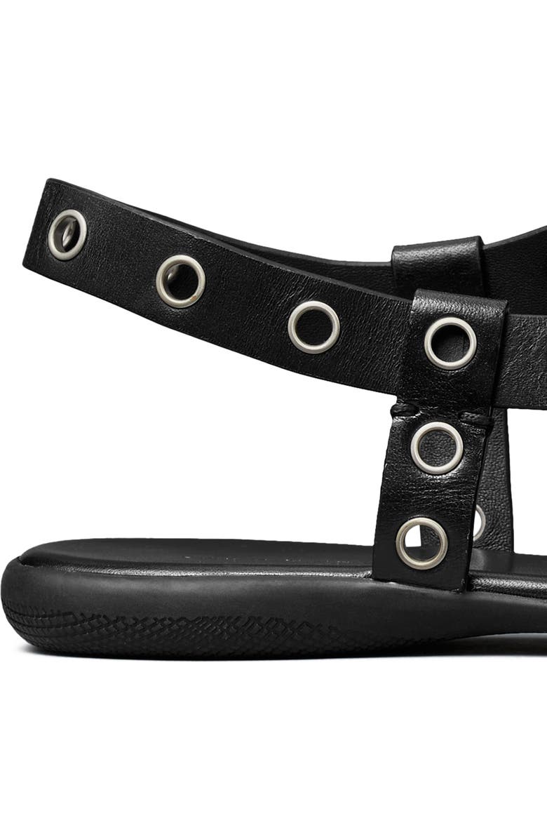 Tory Burch Eyelet Toe Ring Sandal, Alternate, color,