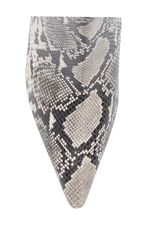 Rag & Bone Mercer Snake-embossed Leather Ankle Boots In Animal Print