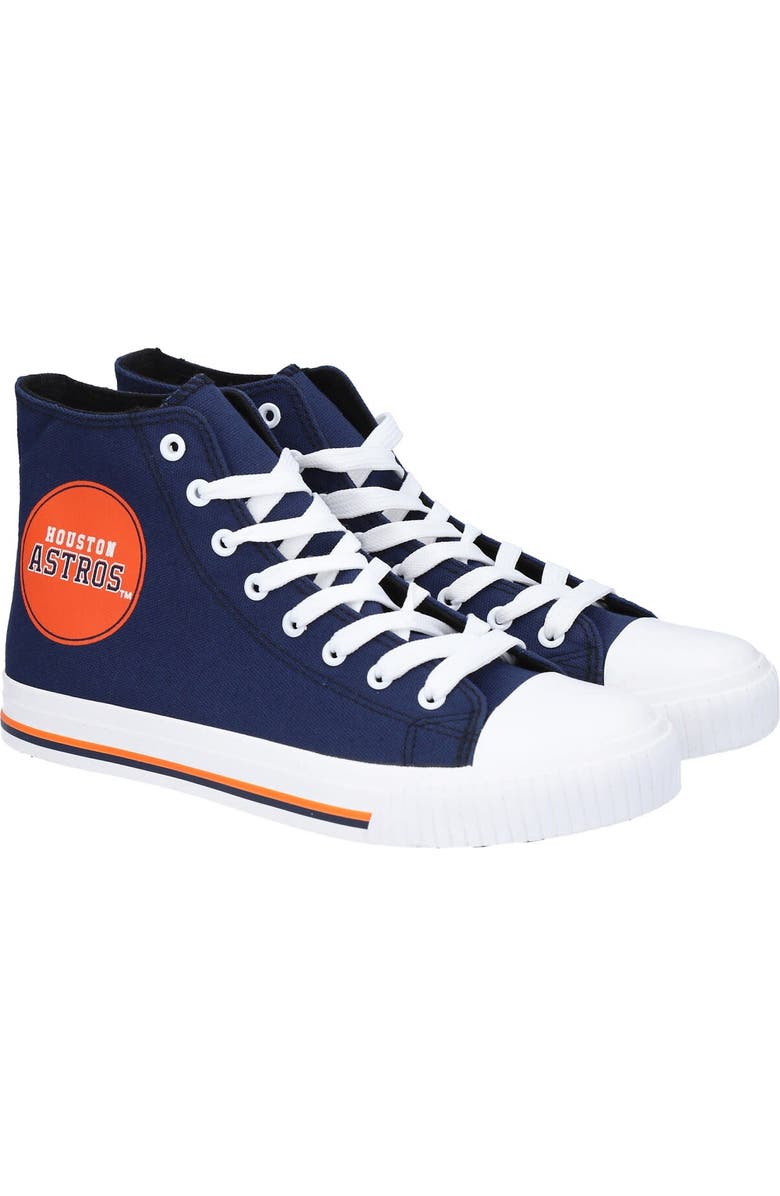 FOCO Men's FOCO Houston Astros High Top Canvas Sneakers, Main, color,