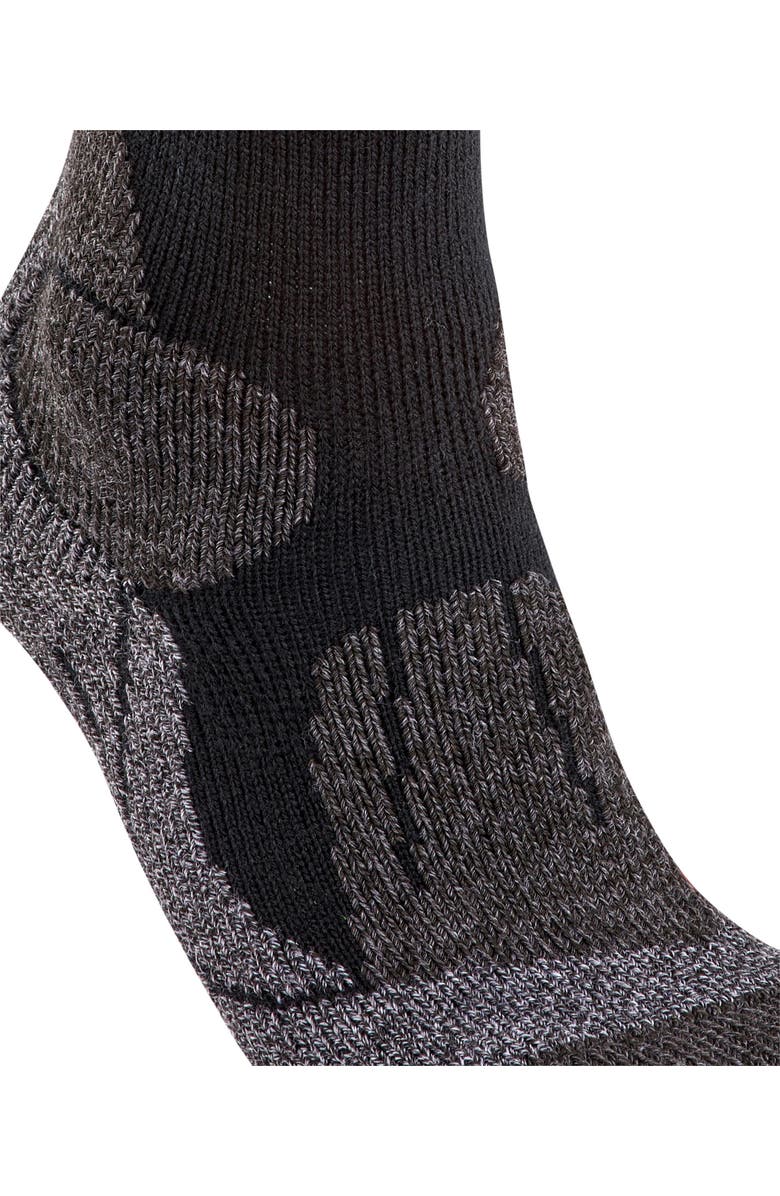 Falke TK1 Adventure Hiking Socks, Alternate, color, Black-Mix