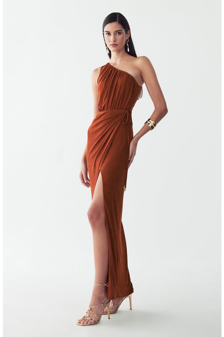 Emilie Maxi Dress, Alternate, color, Copper