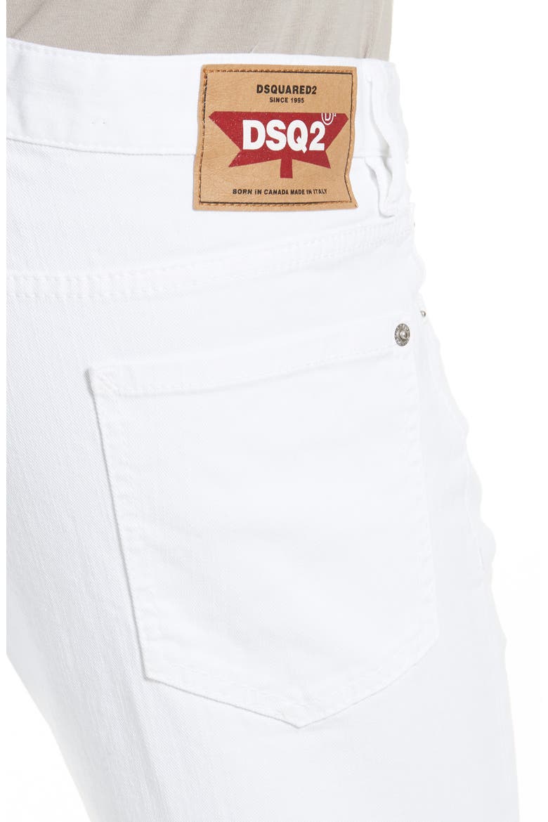 Slim Fit Jeans, Alternate, color, WHITE