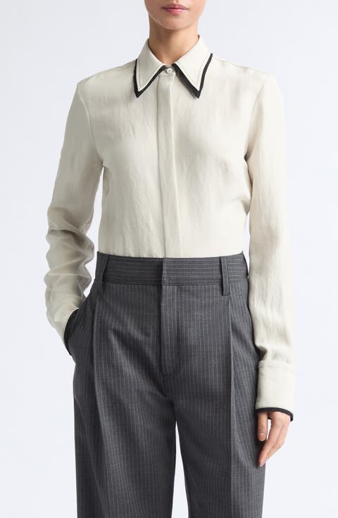 Slim Fit Button-Up Shirt