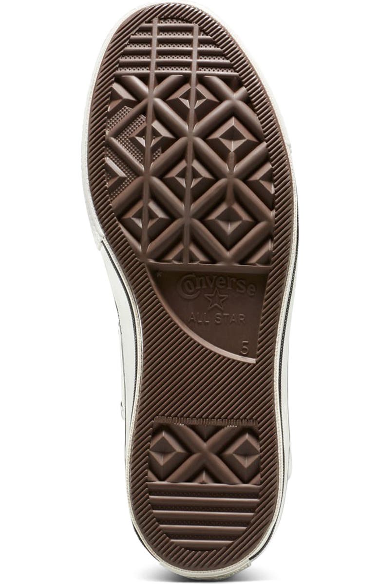 Converse Chuck 70 Floral Canvas High Top Sneaker, Alternate, color, Egret/ Black/ Frozen Acai