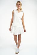 ELLE Collection Sleeveless Polo