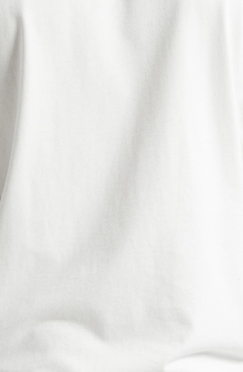 Burberry Ryan EKD Embroidered Cotton T-Shirt, Alternate, color, Chalk