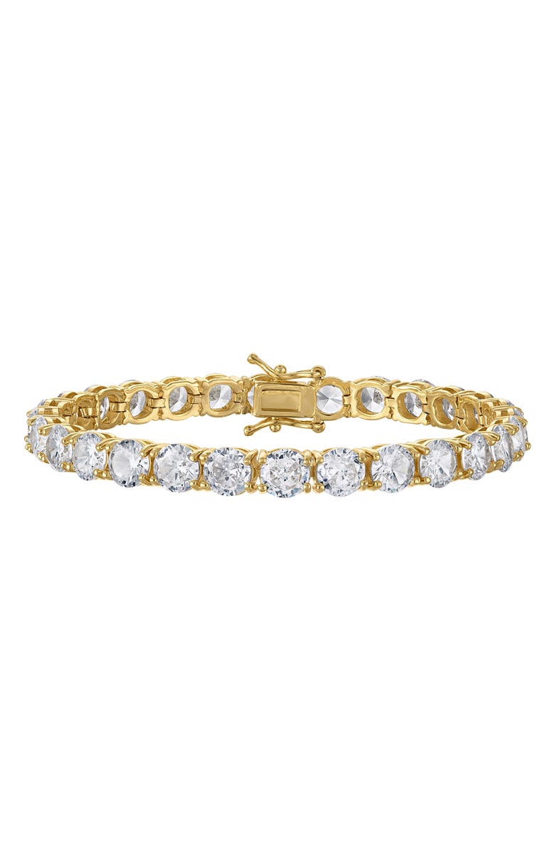 FZN Cubic Zirconia Bracelet, Main, color, Gold