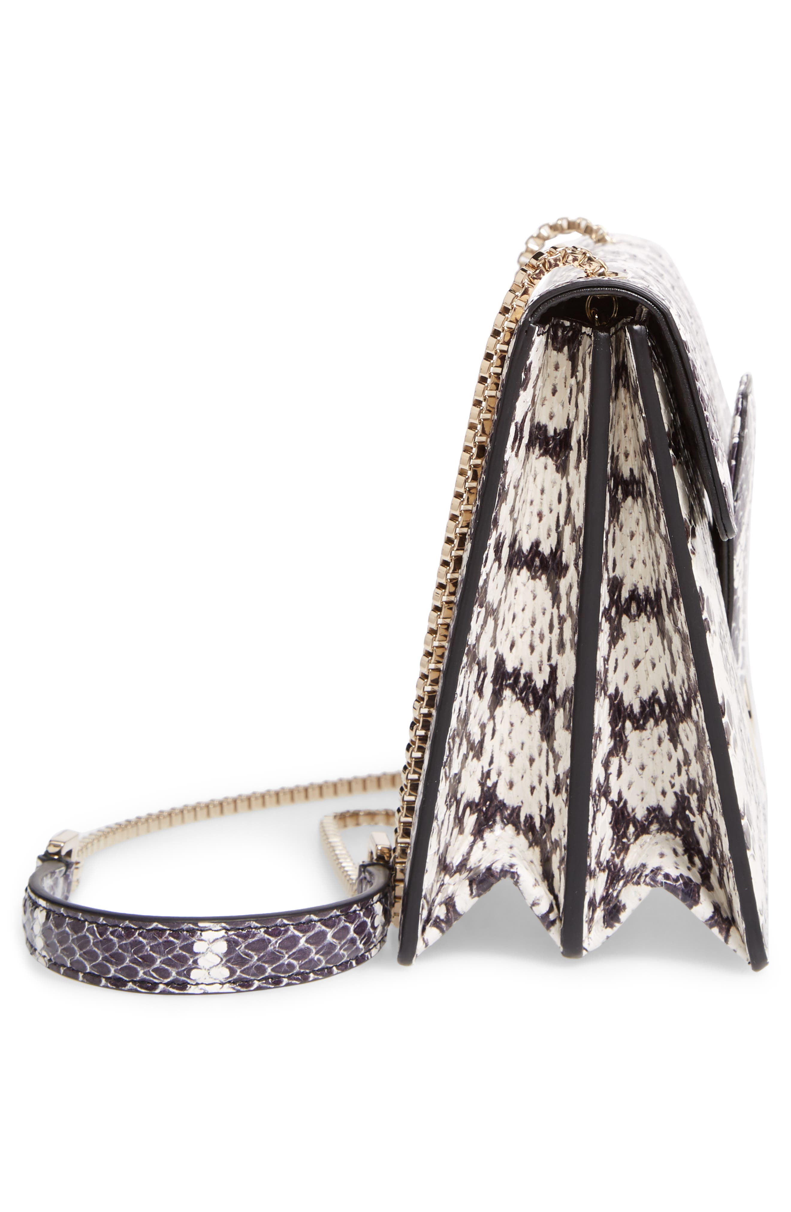 FERRAGAMO Salvatore Ferragamo Small Thalia Leather Shoulder Bag, Alternate, color, 