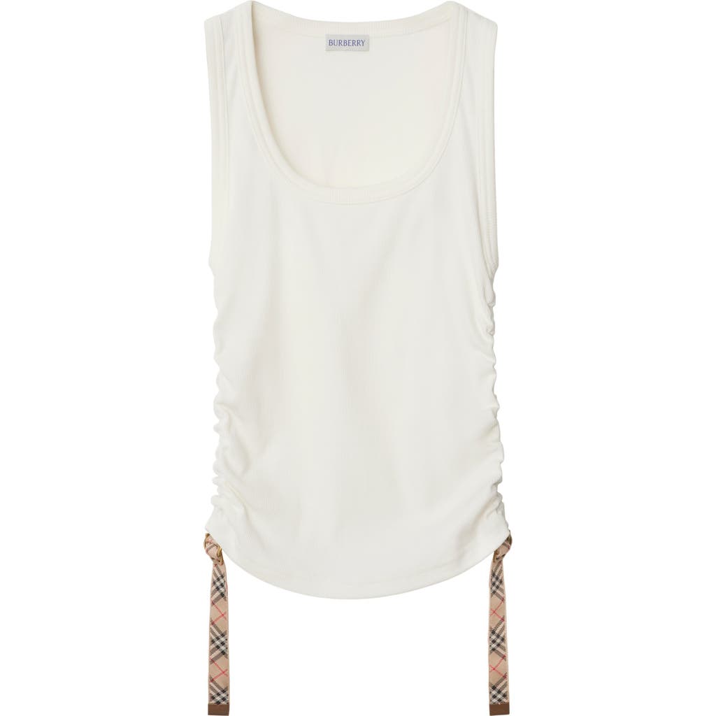 Burberry Festival-style Tank Top In Chalk