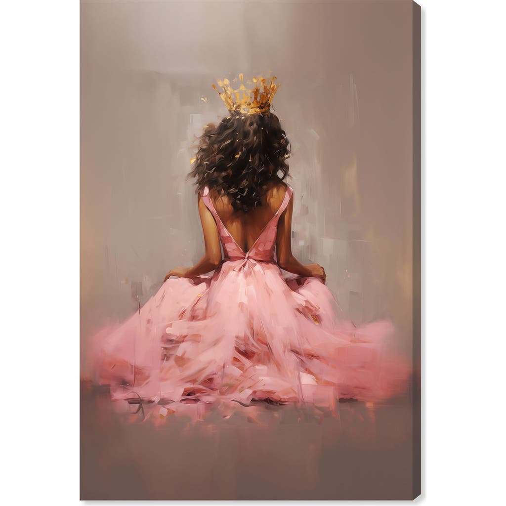 Wynwood Studio Princess In Pink Canvas Wall Art In Pink