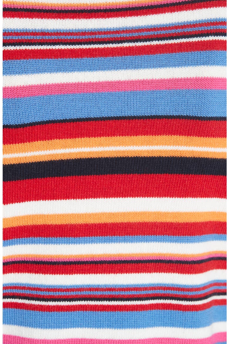 Kit Stripe Scoop Neck Sweater, Alternate, color, TORY NAY