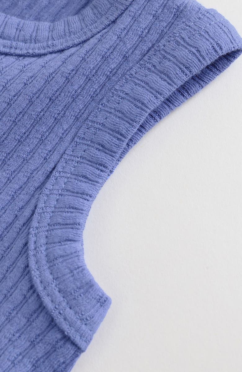 NEXT AOP Ribbed Vest & Pants Set, Alternate, color, Blue