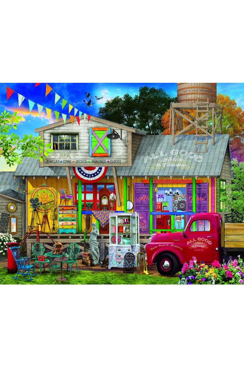 All Good Antiques 1000 piece Jigsaw Puzzle for Adults, Alternate, color, Multicolor