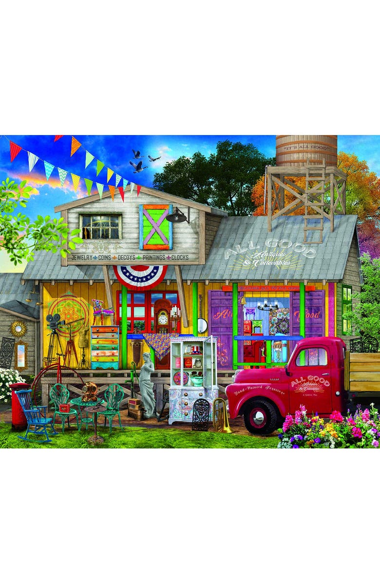 Sunsout All Good Antiques 1000 piece Jigsaw Puzzle for Adults, Alternate, color, Multicolor