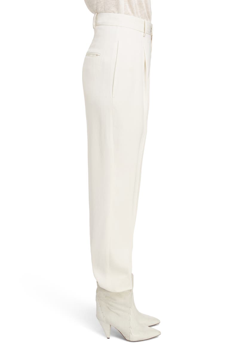 Isabel Marant Poyd Pleat Front Pants, Alternate, color, 