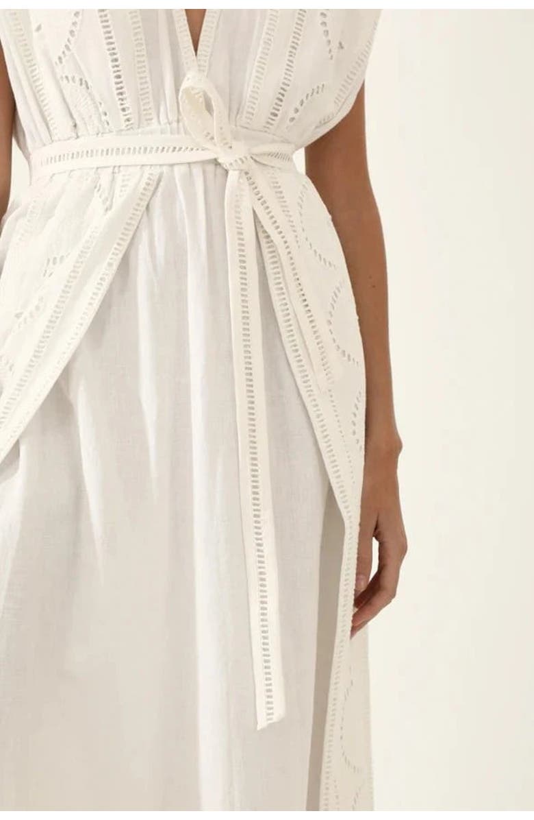 GUADALUPE DESIGN Amazonas Kaftan, Alternate, color, White