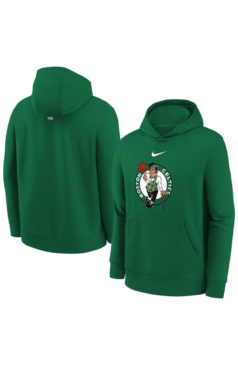 Nike Youth Nike Kelly Green Boston Celtics 2025/26 Club Fleece Hoodie, Main, color, Kelly Green