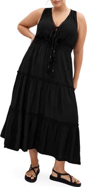City Chic Azaria Sleeveless Maxi Dress