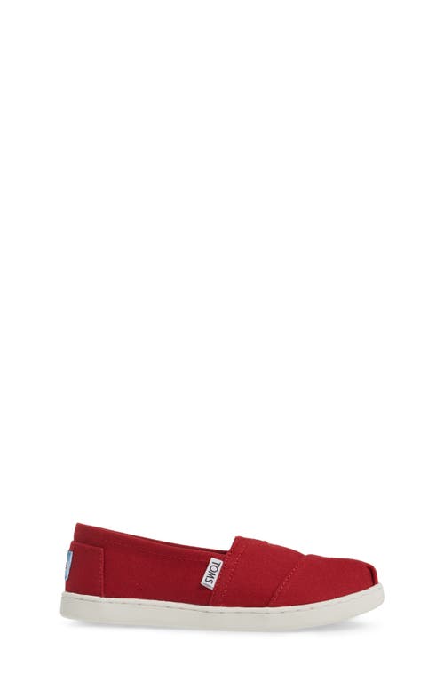 Toms 2.0 Classic Alpargata Slip-on In Red