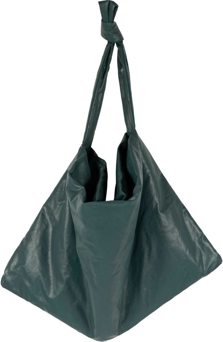 KASSL Small Square Oiled Canvas Bag, Main, color,
