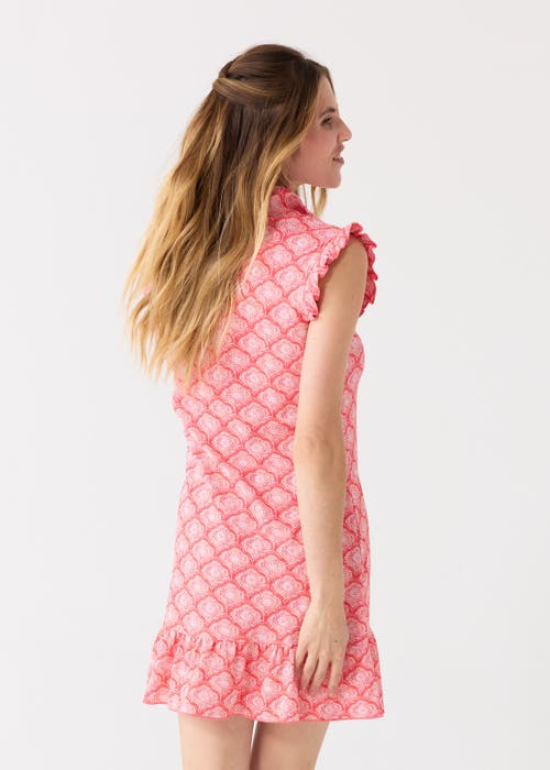 Cabana Life Sleeveless Ruffle Sport Dress In Amelia Island