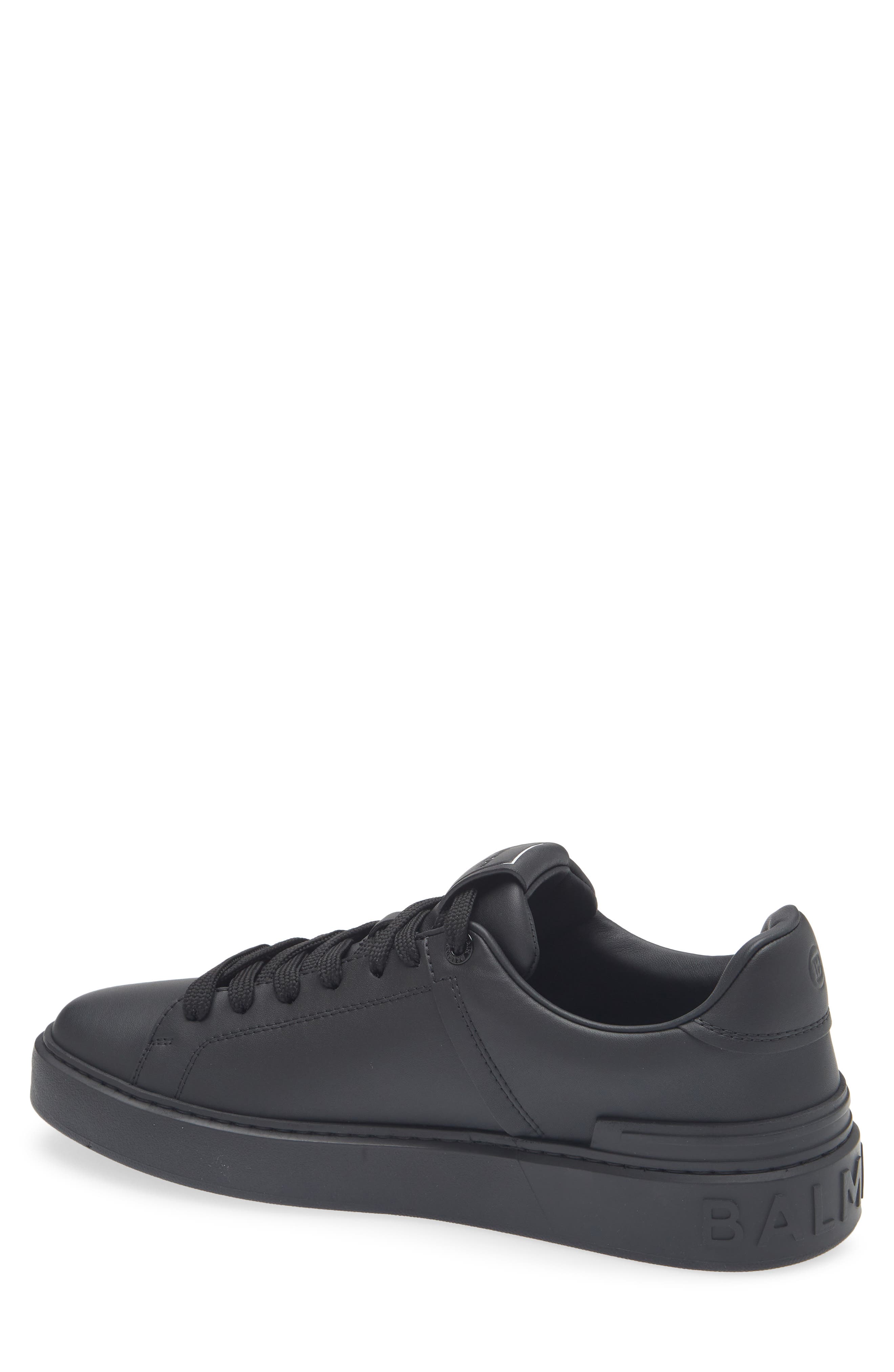 Balmain B-Court Trainer, Alternate, color, 0Pa Black