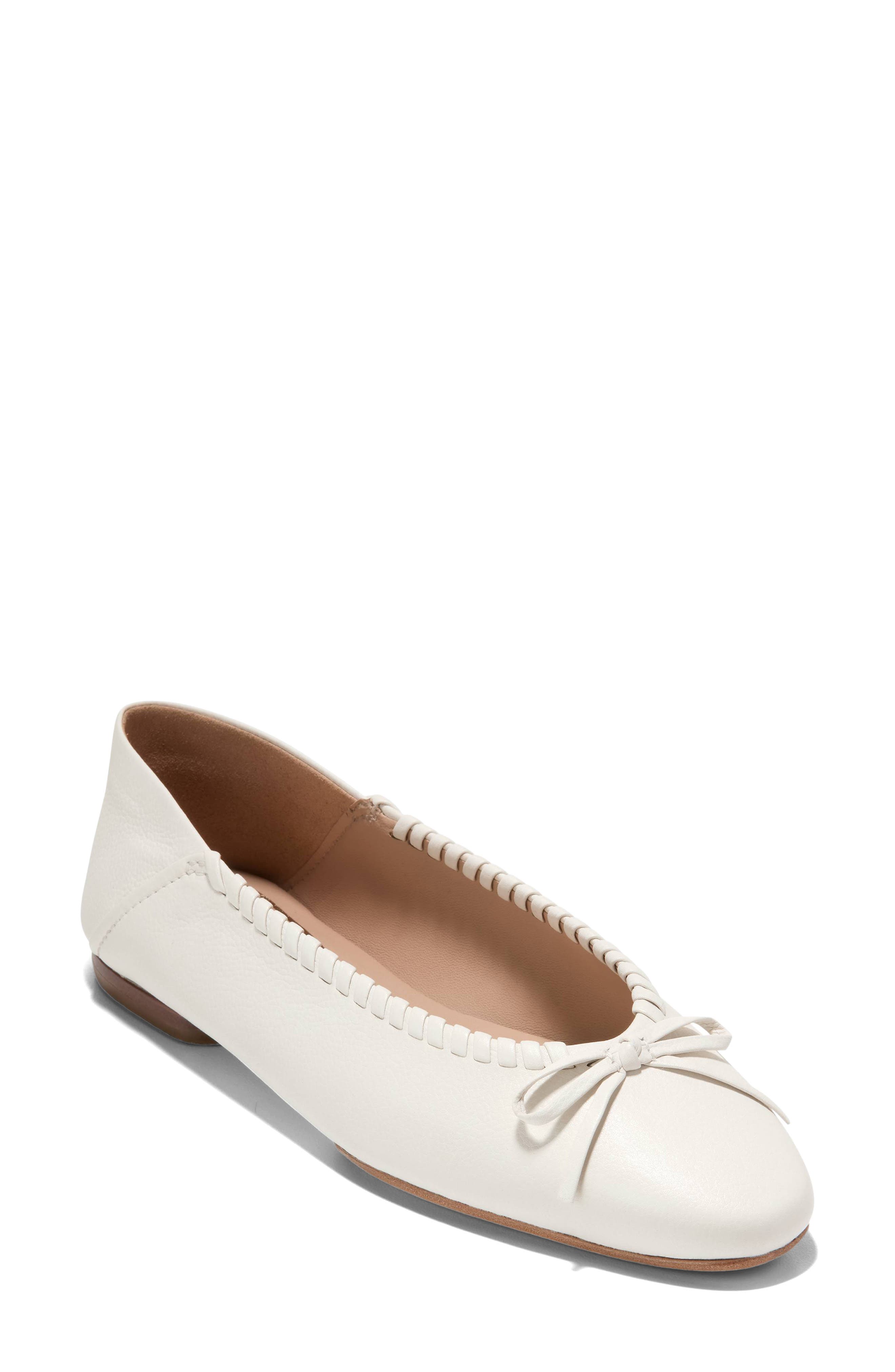 Jaya Travel Ballet Flat, Main, color, POWDER TUMBLED LEATHER