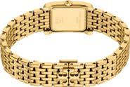 Tory Burch The Small Eleanor Tiger's Eye Bracelet Watch, 22mm x 28mm