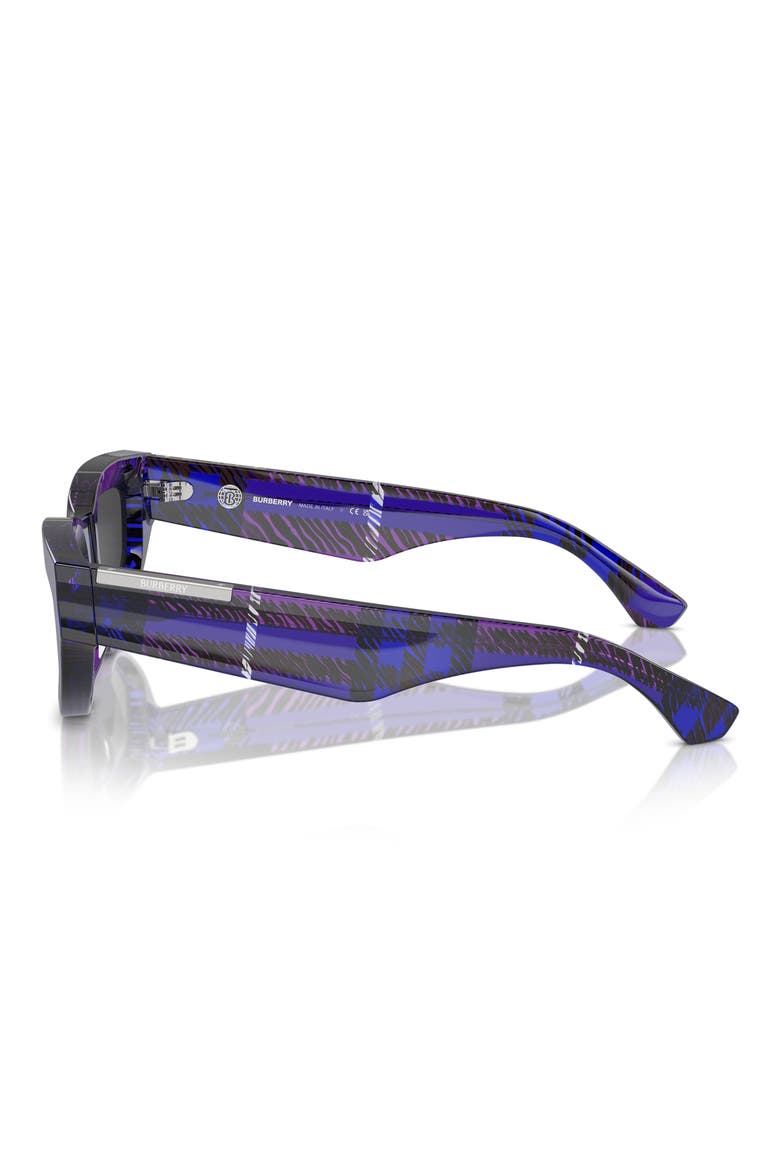 55mm Cat Eye Sunglasses, Alternate, color, VIOLET/ GREY