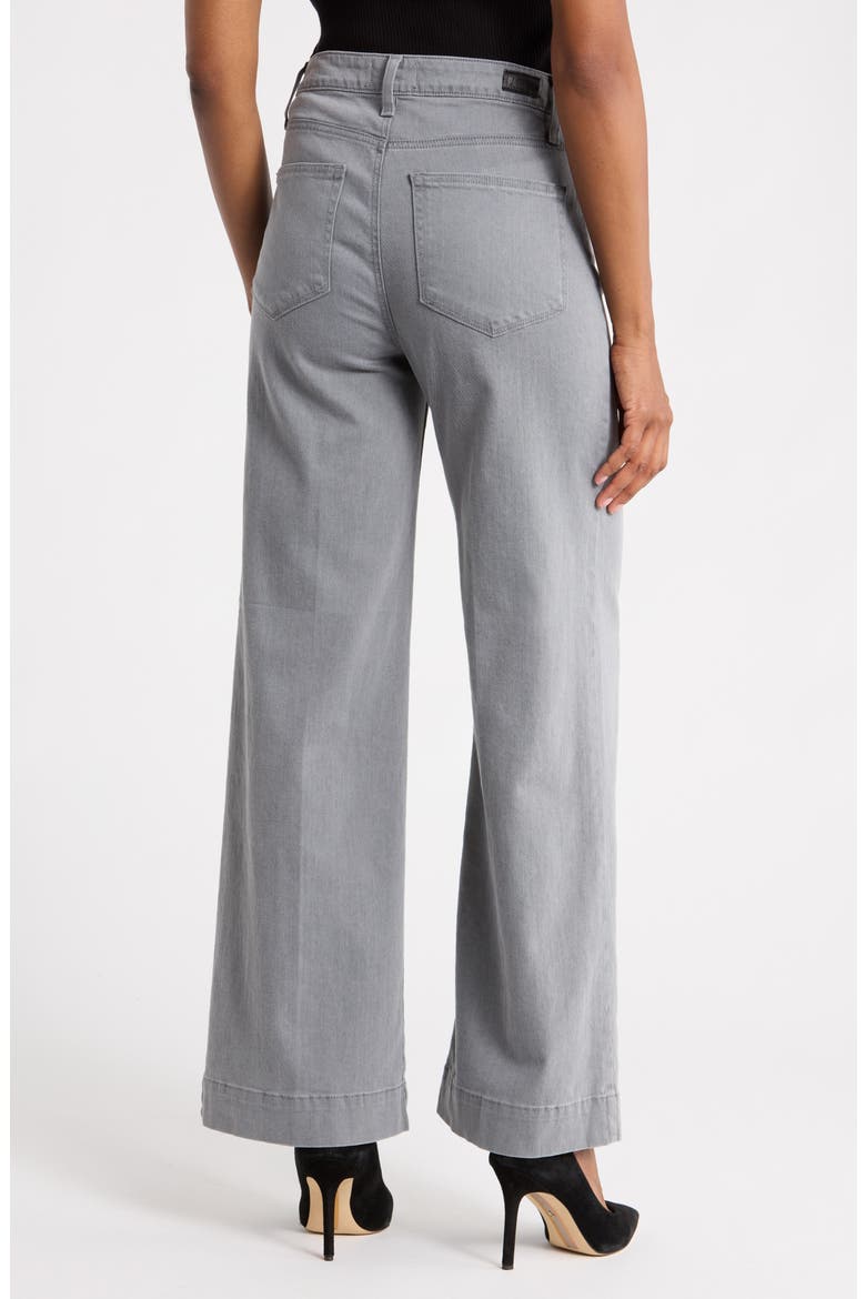 Connie Patch Pocket Wide Leg Jeans, Alternate, color, DAZZLE GREY