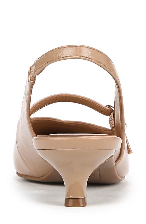 Naturalizer Women's Grayson Pointed Toe Kitten Heel Slingback Pumps In Taupe