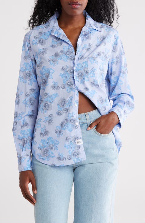 Eileen Floral Relaxed Button-Up Shirt
