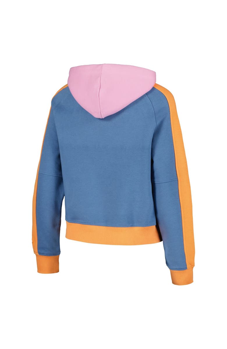 New Era Women's New Era Light Blue Cleveland Guardians Fashion Color Pop Pullover Hoodie, Alternate, color, Light Blue