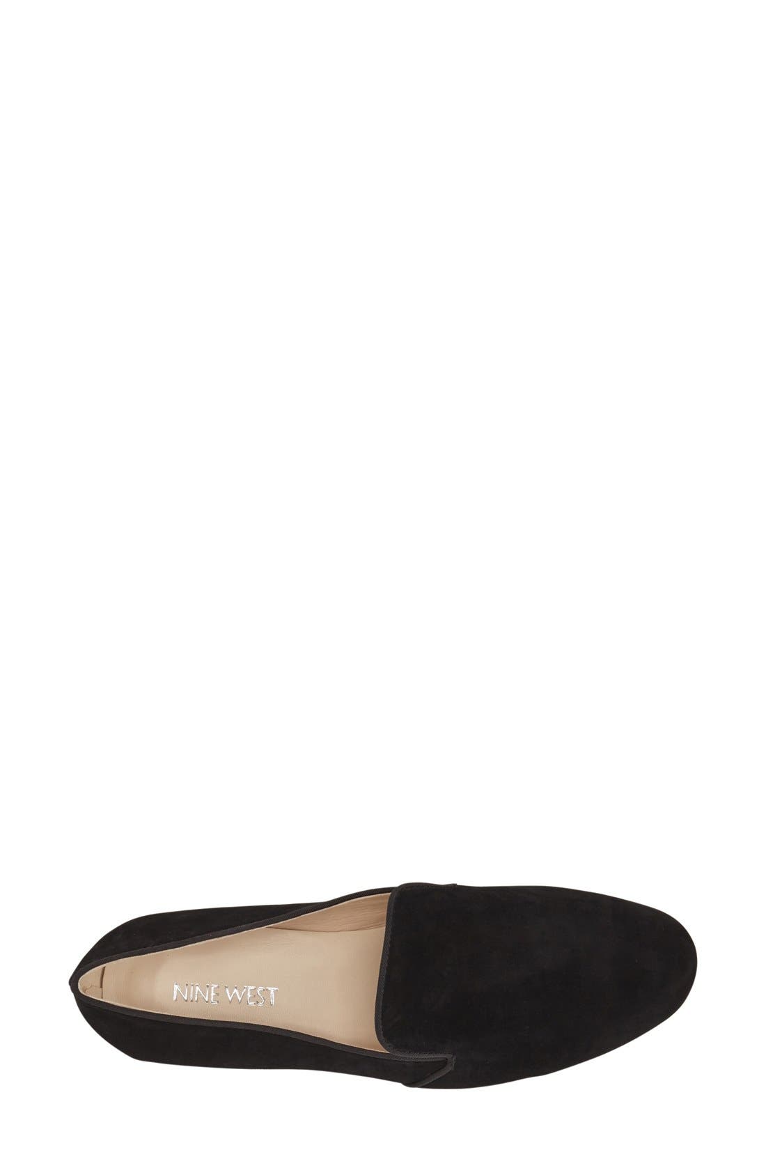 Nine West 'Clowd' Round Toe Loafer, Alternate, color, 