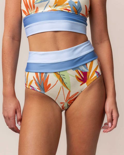 Colorblock Swim Bottom