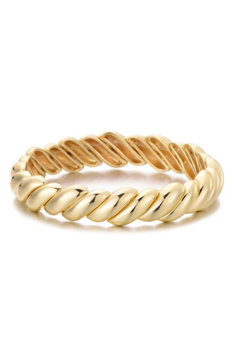 Macaroni Stretch Chain Bracelet