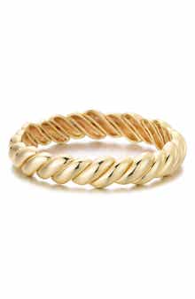 Adornia Macaroni Stretch Chain Bracelet