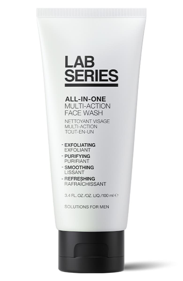 Lab Series Skincare for Men All-In-One Multi-Action Exfoliating Face Wash, Main, color,