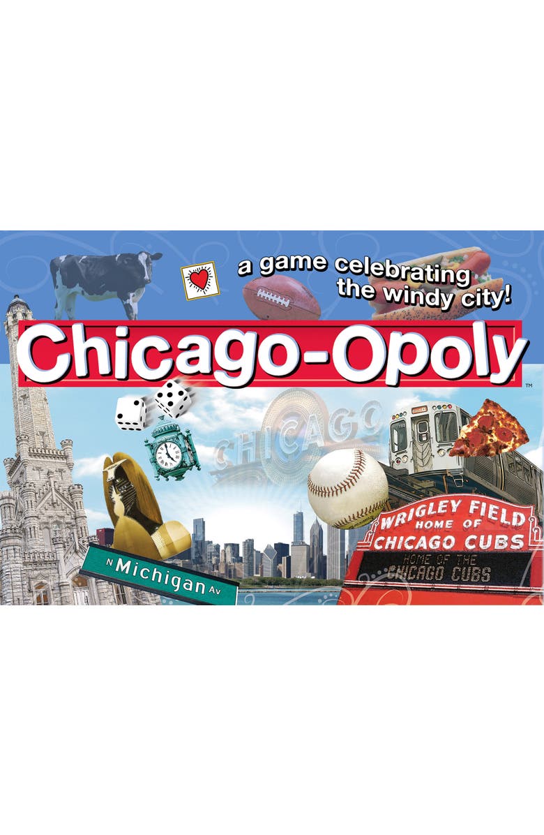 Late for the Sky Chicagoopoly Monopoly Board Game, Alternate, color, 