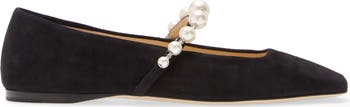 Jimmy Choo Ade Embellished Flat (Women) | Nordstrom