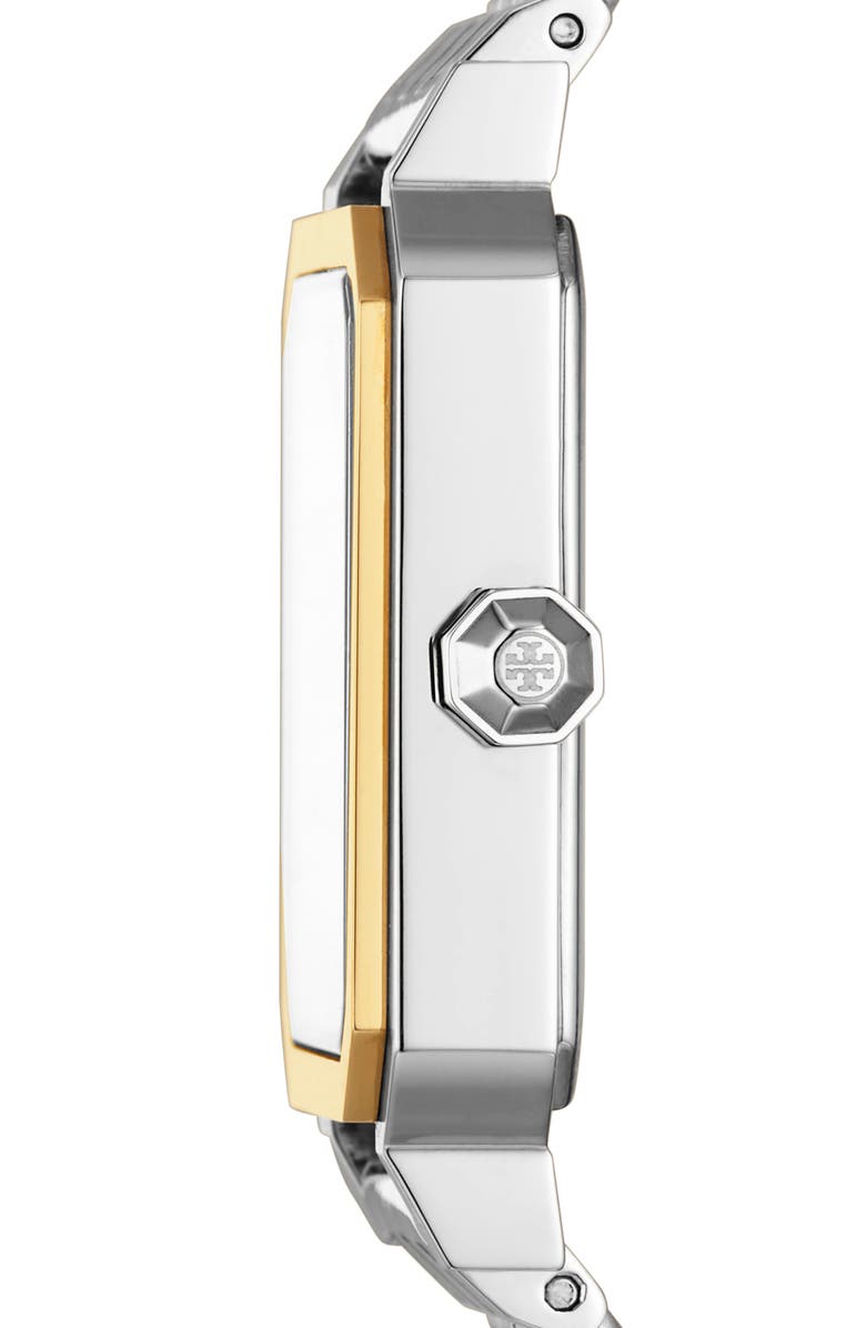 Tory Burch Robinson Mesh Bracelet Watch, 27mm x 29mm, Alternate, color,