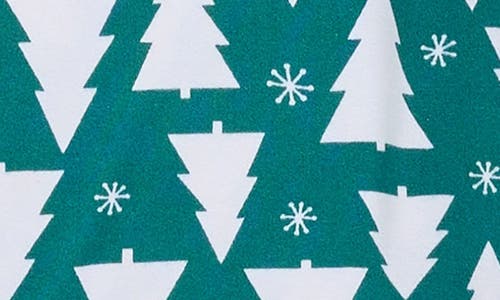 Pillow Talk Kids' Matching Family Merry Trees Long Sleeve Pajamas