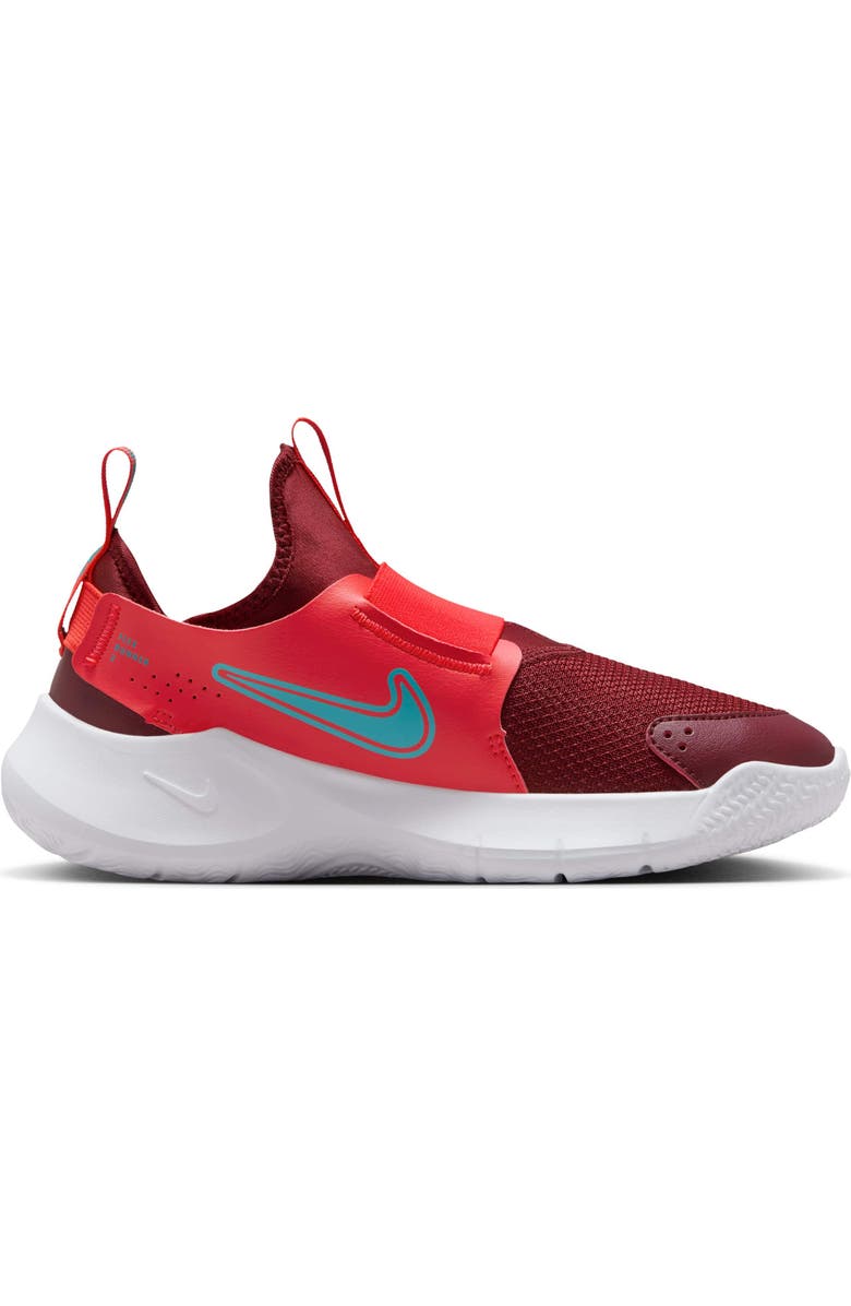 Nike Flex Runner 3 Slip-On Shoe, Alternate, color, Crimson/ Dusty Cactus/ Red